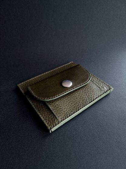 Green Leather Coin Purse - Image 4