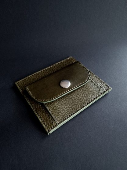 Green Leather Coin Purse - Image 3
