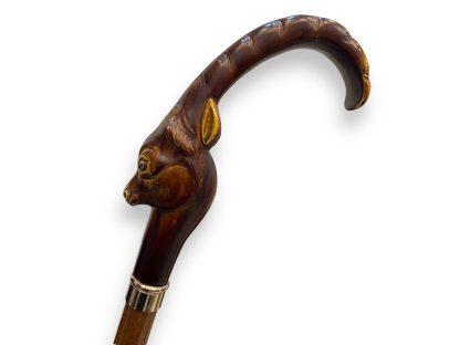 Artistic wood carved handle long umbrella - Image 5