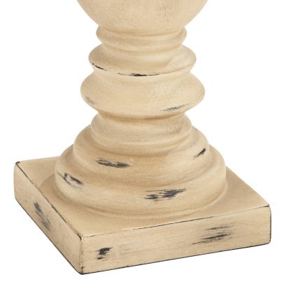 Natural style woven lampshade table lamp - Image 3