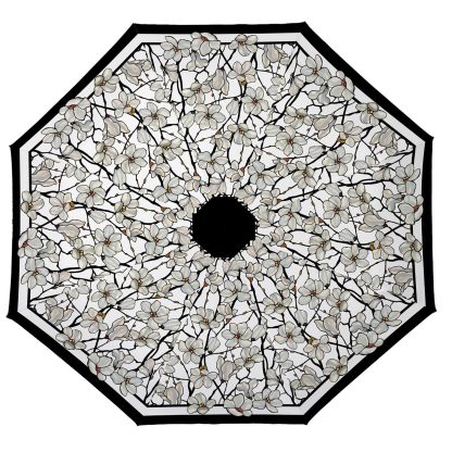 Chinese style flower and bird folding umbrella - Image 3