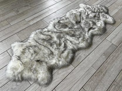High-grade gray imitation wool carpet - Image 4