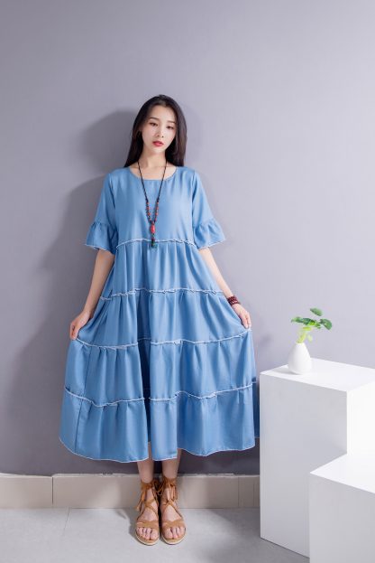 Light blue dress
