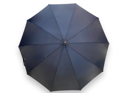 Vintage solid wood curved handle long umbrella - Image 3