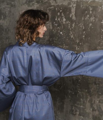 Loose silk robe - Image 2