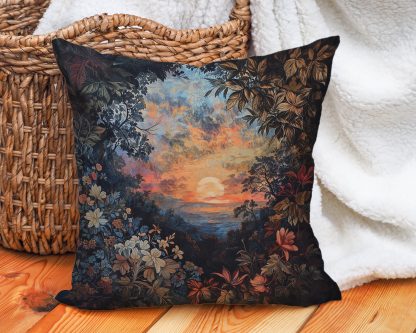 Sunset Forest Pillow - Image 6