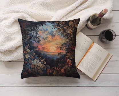 Sunset Forest Pillow