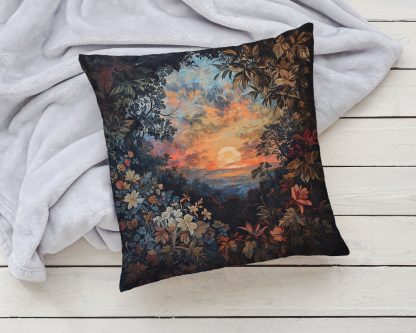 Sunset Forest Pillow - Image 4