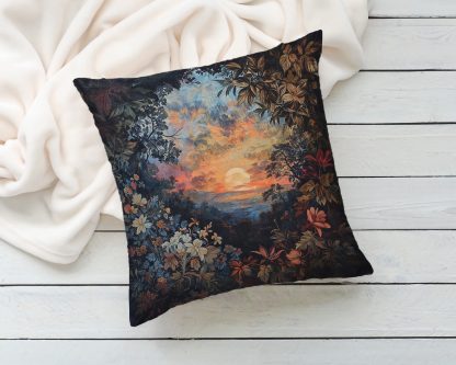 Sunset Forest Pillow - Image 3