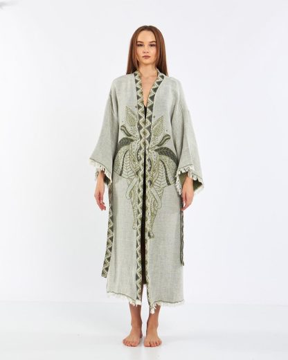Bohemian embroidered robe - Image 7