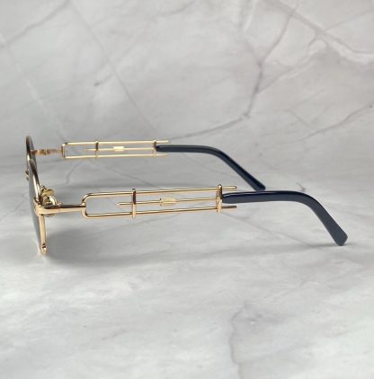 Retro punk round sunglasses - Image 3