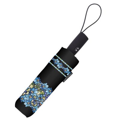 Colorful glass flower folding umbrella - Image 5