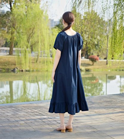 Navy blue dress - Image 4