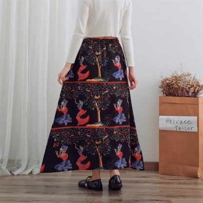 Literary retro skirt - Image 5