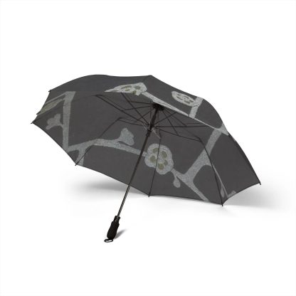 Ink and wash plum branch umbrella for sunny and rainy days - Image 6