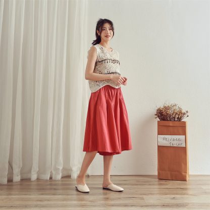 Romantic red dress - Image 4