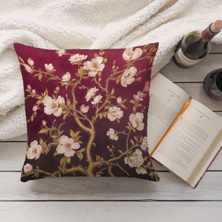 New Chinese style flower and bird pillow