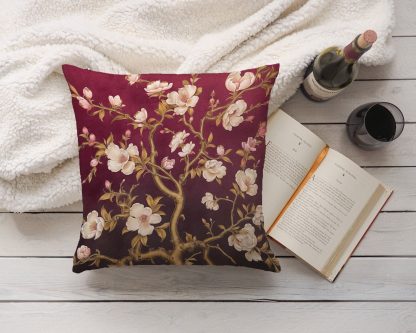 New Chinese style flower and bird pillow