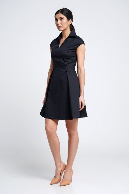Black waisted skirt dress - Image 6
