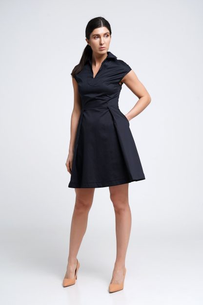 Black waisted skirt dress - Image 5