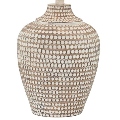 Retro woven texture table lamp - Image 3