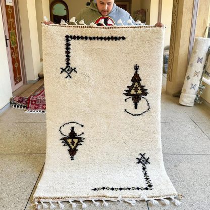 Traditional ethnic handmade carpet