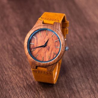 Handmade wooden watch