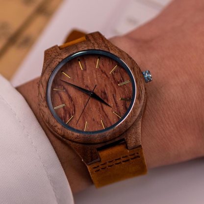 Handmade wooden watch - Image 2