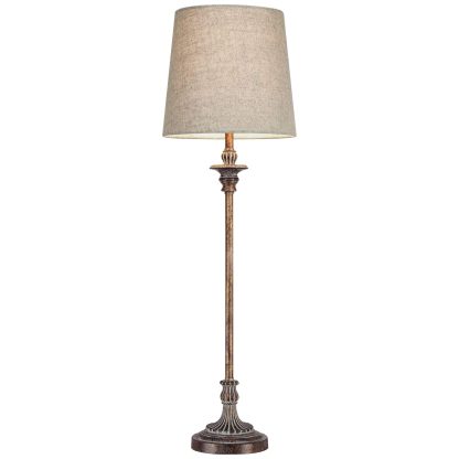Vintage Linen Table Lamp - Image 6