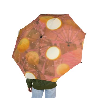 Japanese fireworks festival folding umbrella - Image 4