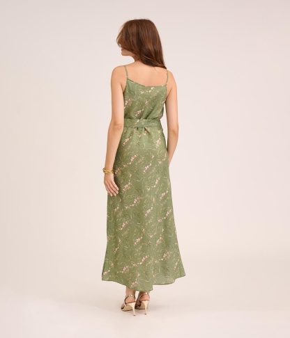 Floral suspender nightdress - Image 4