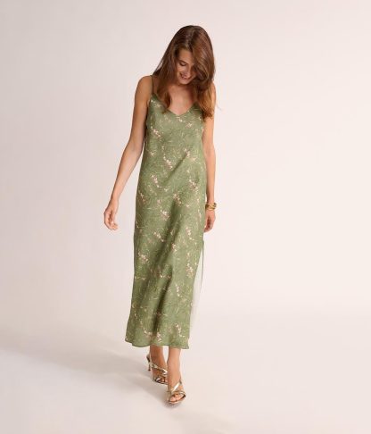 Floral suspender nightdress