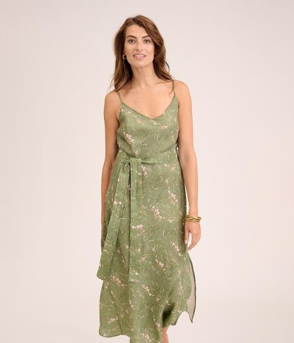 Floral suspender nightdress - Image 2