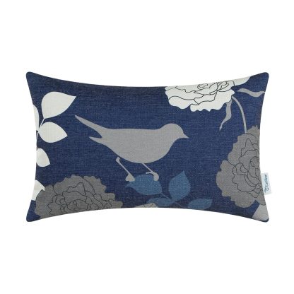 Bird and flower painting pillowcase - Image 7