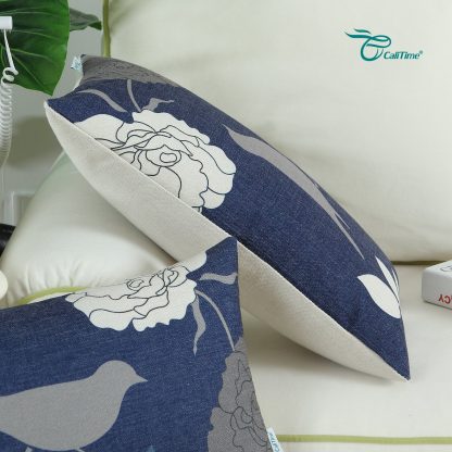 Bird and flower painting pillowcase - Image 5