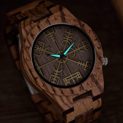 Nordic style mysterious rune pattern watch - Image 4