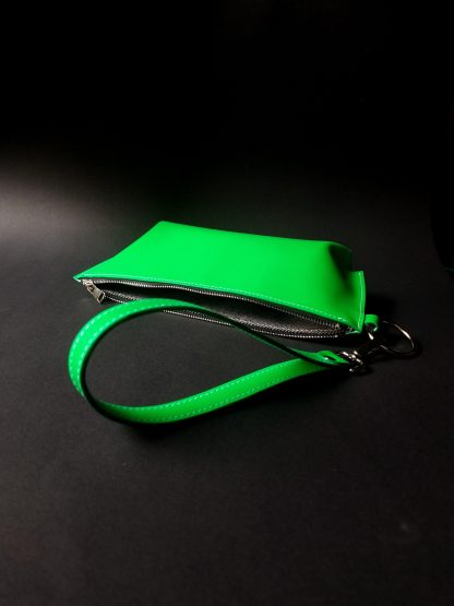 Green Leather Clutch - Image 2