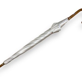 Simple solid wood curved handle long handle umbrella