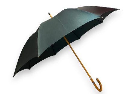 Vintage solid wood curved handle long handle umbrella - Image 4