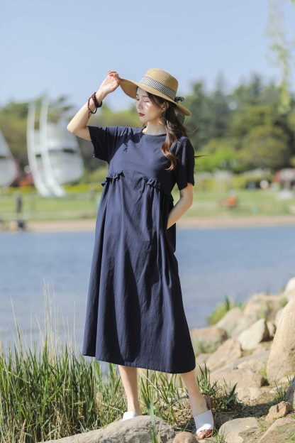 Navy blue dress - Image 3