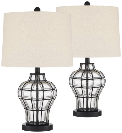 Modern simple USB dimmable desk lamp