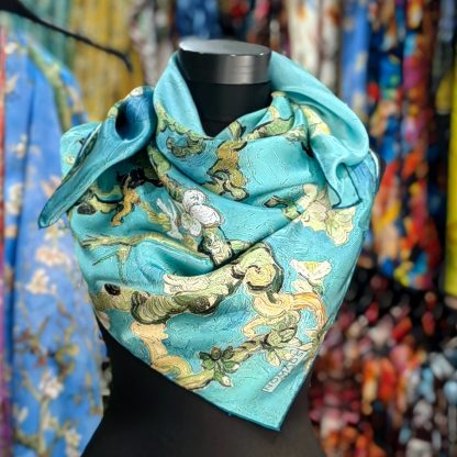 Art print silk scarf - Image 5