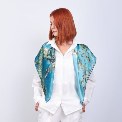 Art print silk scarf - Image 2