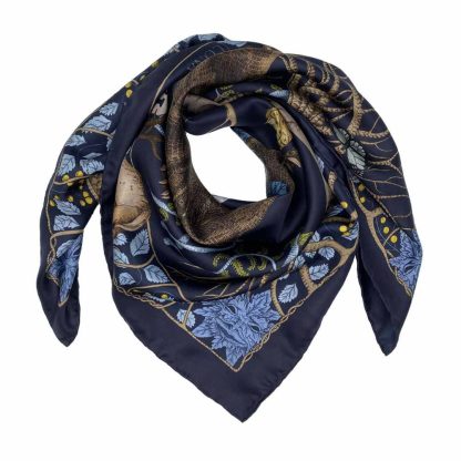 Forest Guardian Silk Square Scarf - Image 5