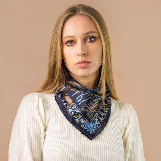 Forest Guardian Silk Square Scarf