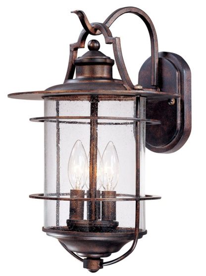 Vintage Bubble Glass Outdoor Wall Light - Image 5