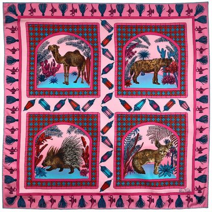 Wilderness Journey Silk Square Scarf - Image 5