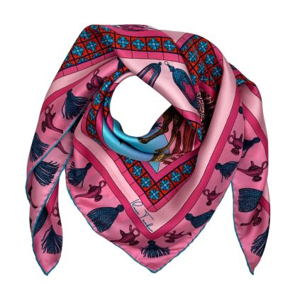 Wilderness Journey Silk Square Scarf - Image 3