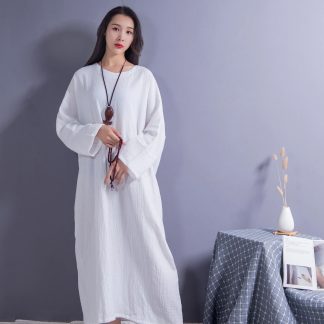 Casual white dress