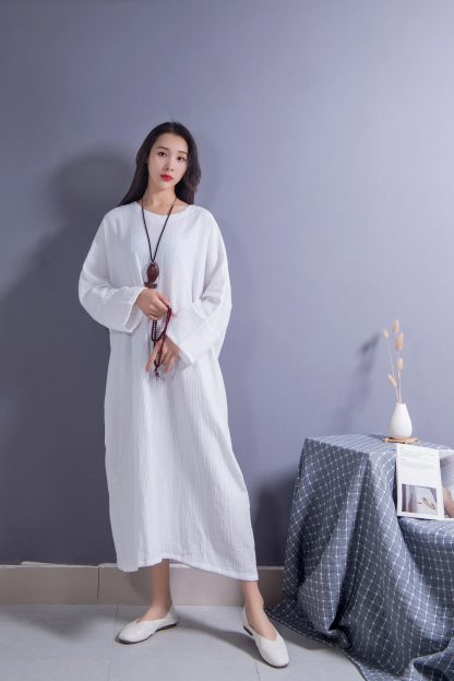 Casual white dress